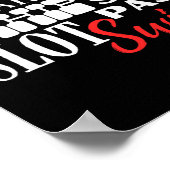 West Coast Swing Dance Wcs Tanzen Begleiter Tanz B Poster (Ecke)