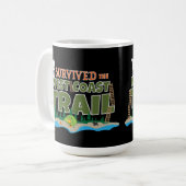 West Coast Trail Geschenk Tasse (Vorderseite Links)