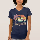 West Coast Vibe T-Shirt (Vorderseite)