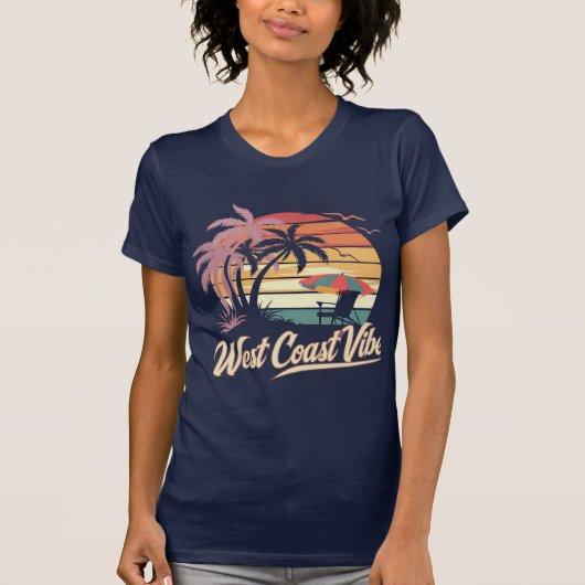 West Coast Vibe T-Shirt (Vorderseite)
