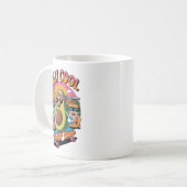 West Coast Vibes Avocado Kaffeetasse (Vorderseite Links)