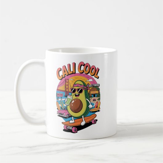 West Coast Vibes Avocado Kaffeetasse (Links)
