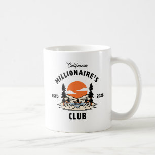 West Coast Vibes 'California Millionaire's Club' Kaffeetasse