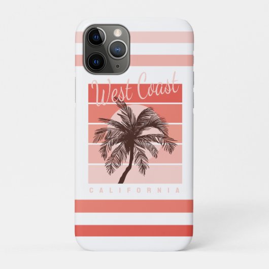 West Coast Vibes: Kalifornien Sunset Case-Mate iPhone Hülle (Rückseite)