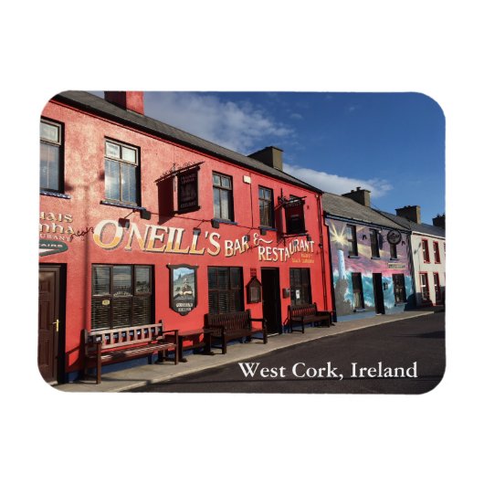 West Cork, Irish Pubs, Ireland Magnet (Horizontal)