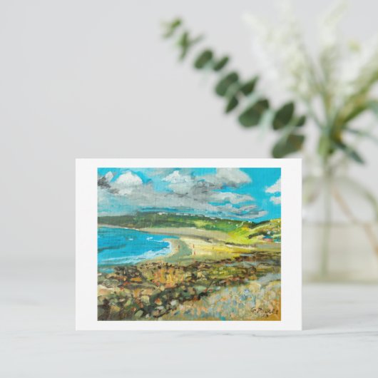 West Cornwall Postkarte (Stehend Vorderseite)