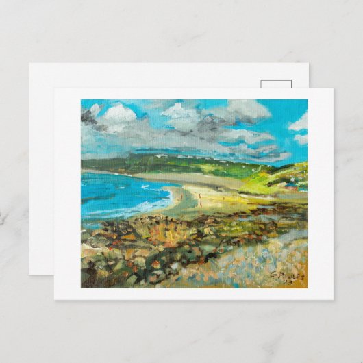 West Cornwall Postkarte (Vorne/Hinten)