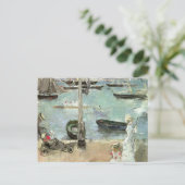 West Cowes, Isle of Wight von Berthe Morisot Postkarte (Stehend Vorderseite)