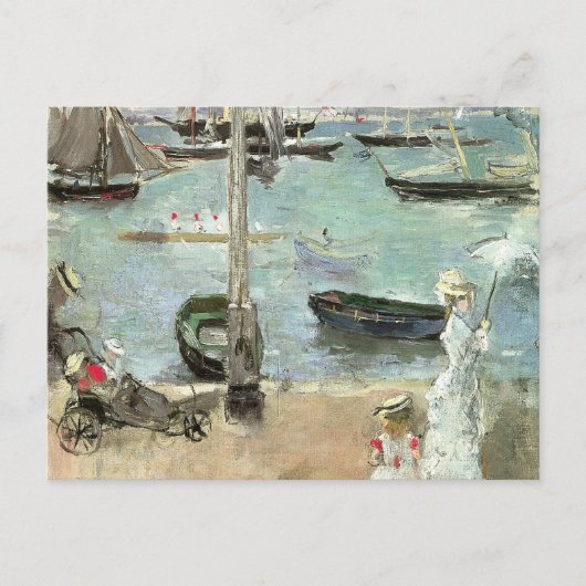 West Cowes, Isle of Wight von Berthe Morisot Postkarte (Vorderseite)