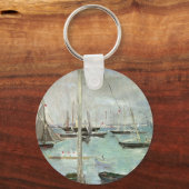 West Cowes, Isle of Wight von Berthe Morisot Schlüsselanhänger (Vorderseite)