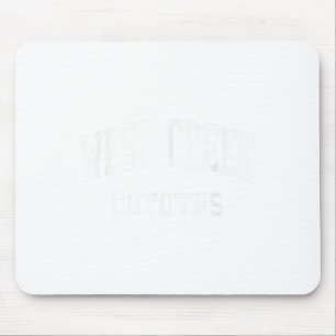 West Creek High School Hs Clarksville Tn Retro Spa Mousepad