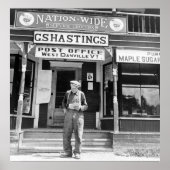 West Danville, VT, Post, 1940er Poster (Vorne)