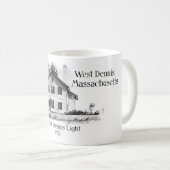 West Dennis Light - Massachusetts Kaffeetasse (VorderseiteRechts)
