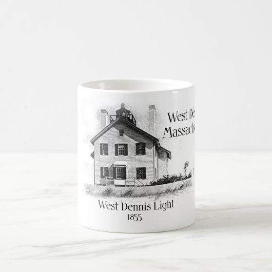 West Dennis Light - Massachusetts Kaffeetasse (Mittel)