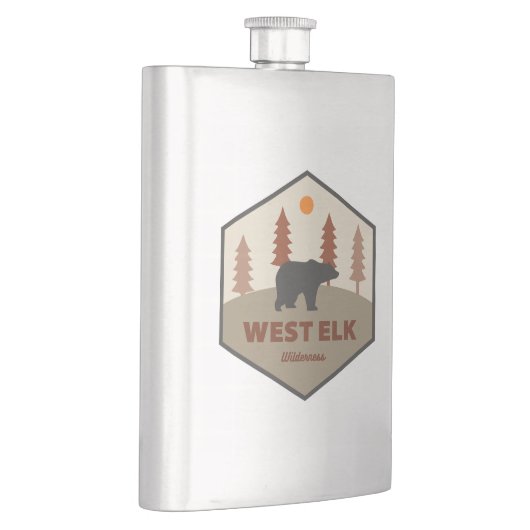 West Elk Wilderness Colorado Bear Flachmann (Rechts)
