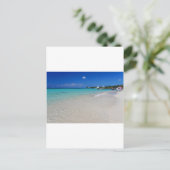 West End Beach.JPG Postkarte (Stehend Vorderseite)