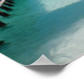 West End Beach Pier Poster (Ecke)