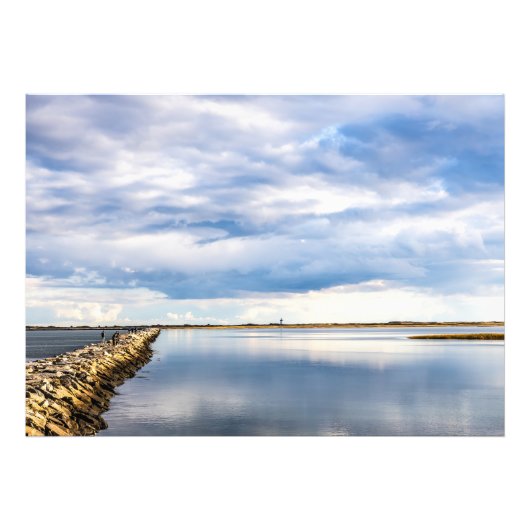 West End Breakwater  Fotodruck (Vorne)