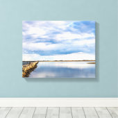 West End Breakwater  Leinwanddruck (Insitu (Holzboden))