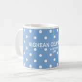West End Girl (Nighean Ceann An Iar in Gaelic) Kaffeetasse (Vorderseite Links)