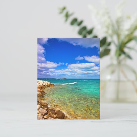 West End Grand Bahamas Postkarte (Stehend Vorderseite)