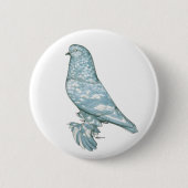 West-England Tumbler: Lavendel Mottle Button (Vorderseite)