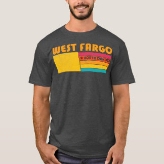 West Fargo North Dakota Vintag Distressed Souveni T-Shirt