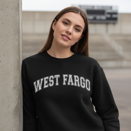 WEST FARGO University Style America Uni Sweatshirt