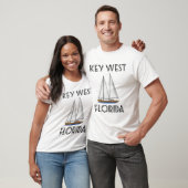 West Florida Segelboot T-Shirt (Unisex)