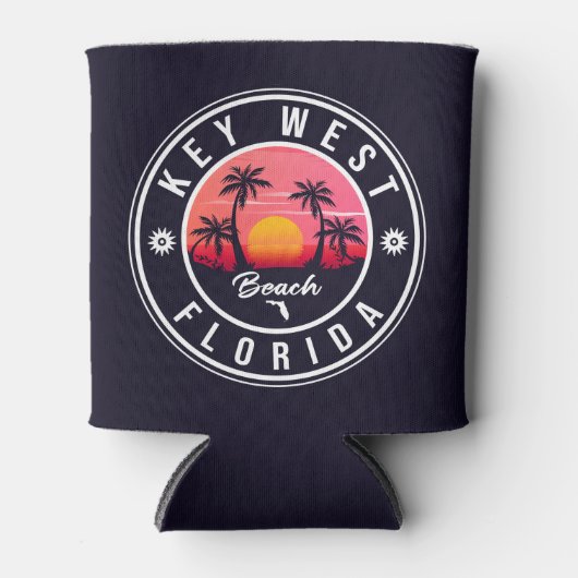 West Florida Sunset Vacation Souvenirs Dosenkühler (Vorderseite)