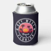 West Florida Sunset Vacation Souvenirs Dosenkühler (Kanne Rückseite)