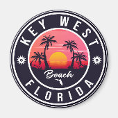 West Florida Sunset Vacation Souvenirs Magnet (Vorne)