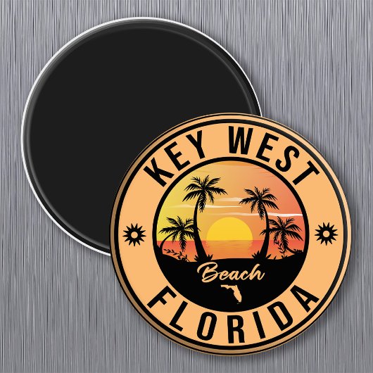 West Florida Sunset Vacation Souvenirs Magnet