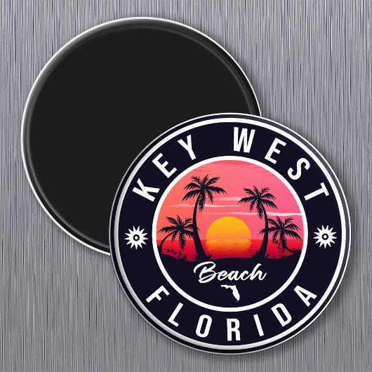 West Florida Sunset Vacation Souvenirs Magnet