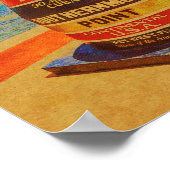 West Florida Sunset Vacation Souvenirs Vintag Poster (Ecke)