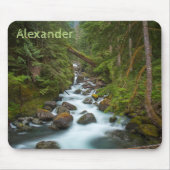 West Fork Foss River Washington Mousepad (Vorne)
