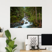 West Fork Foss River Washington Poster (Heimbüro)