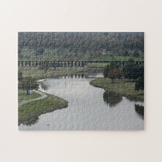 West Fork Trinity River, Fort Worth, Tarrant Puzzle (Horizontal)