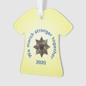 West Genesee Marching Band 2020 Saison Ornament (Vorderseite)