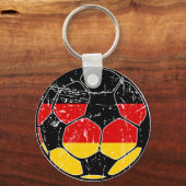 West Germany Soccer Ball Schlüsselanhänger (Vorderseite)