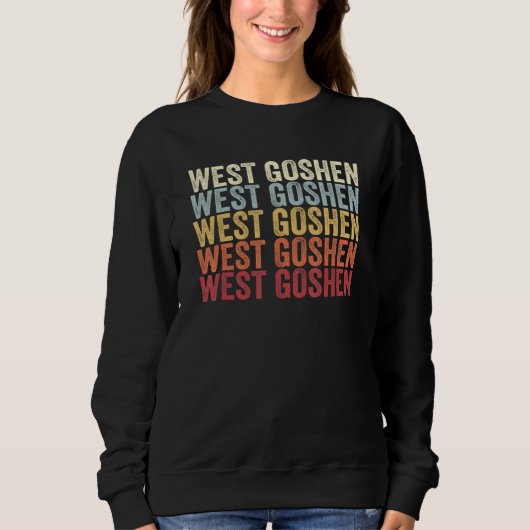 West Goshen Pennsylvania West Goshen PA Retro Vint Sweatshirt (Vorderseite)