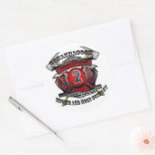 West Groton Maltese Runder Aufkleber (Umschlag)