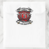 West Groton Maltese Runder Aufkleber (Tasche)