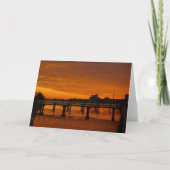 West Harlem Piers, NYC - H-Karte Karte (Vorderseite)