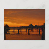 West Harlem Piers, NYC - H Postcard Postkarte (Vorderseite)