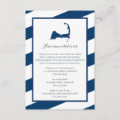 West Harwich Cape Cod Navy Blue | Unterkünfte Begleitkarte (Vorderseite)