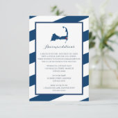 West Harwich Cape Cod Navy Blue | Unterkünfte Begleitkarte (Stehend Vorderseite)