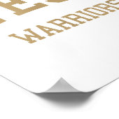 West High School Hs Torrance Ca Retro Sports Poster (Ecke)