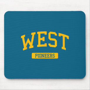 West High School HS Wichita KS Uni-Sport  Mousepad
