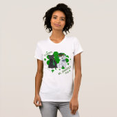 West Highland and Scottish Terrier St Patricks Day T-Shirt (Vorne ganz)